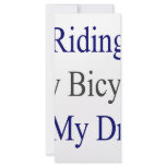Riding My Bicycle Is My Drug rack cards