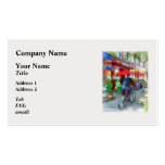 Riding Past the Cafe Business Card