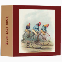 Riding Roosters 3 Ring Binders