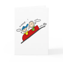 Riding The Rollercoaster Card