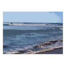 riding waves business card template