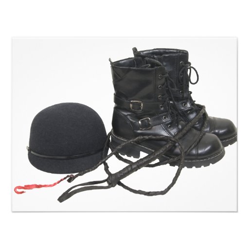 RidingHatBoots072509 Personalized Announcement