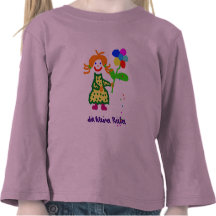 Riekes monde de couleur vive t-shirt