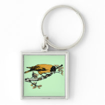 Rielaboration of Yellow Vintage Bird Illustration