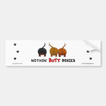 Rien n'aboutent l'adhésif pour pare-chocs de Doxie Autocollants Pour Voiture