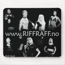 Riff Raff musematte Mouse Pads