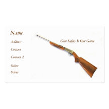 Rifle Business Card