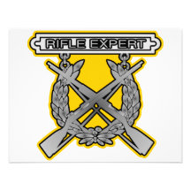 Rifle Expert Badge Custom Announcements
