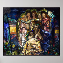 RIGHT 3RD, EDUCATION, TIFFANY STAINED GLASS CANVAS POSTERS