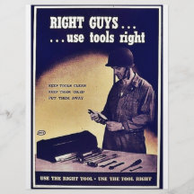 Right GuysUse Tools Right Flyers
