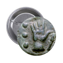 Right Hand Aes Grave Quadrans Pins