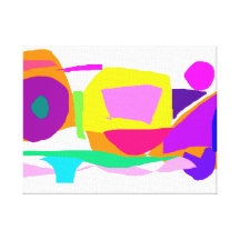 Right Left Footprint Snow in Summer Recipe Canvas Prints