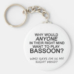 Right Mind Bassoon Keychains