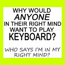 Right Mind Keyboard posters