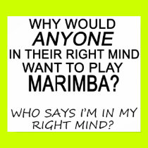 Right Mind Marimba posters