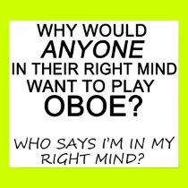 Right Mind Oboe posters