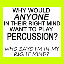 Right Mind Percussion posters