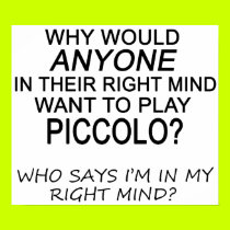 Right Mind Piccolo posters