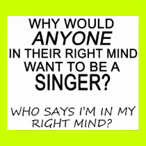 Right Mind Singer posters