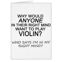 Right Mind Violin Cards