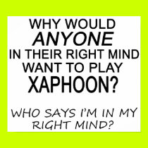 Right Mind Xaphoon posters