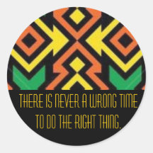 Right Thing Sticker