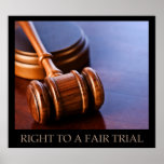 Right To A Fair Trial Print