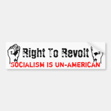Right To Revolt! Bumper Sticker