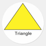Right Triangle Sticker