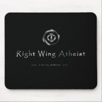 Right Wing Atheist Mousepad mousepads