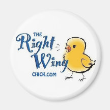 Right Wing Chick Magnet