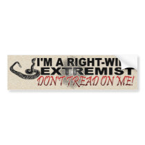 RIGHT-WING EXTREMIST BUMPER STICKERS