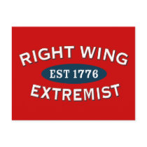 Right-Wing Extremist Est 1776 Post Cards