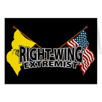 Right Wing Extremist Flags Card