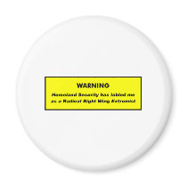 Right Wing Extremist Refrigerator Magnet