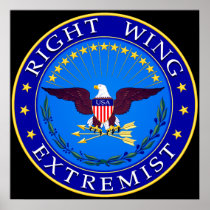 Right Wing Extremist Poster