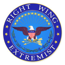 Right Wing Extremist Stickers