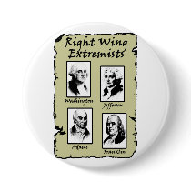Right Wing Extremists Button