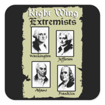 Right Wing Extremists Sticker