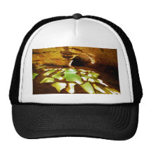 Rimstone Formation in Caves Hats