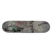 Rindschwein - Skatedeck "Car" Skateboard Bretter