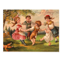 Ring Around The Rosie Post Cards