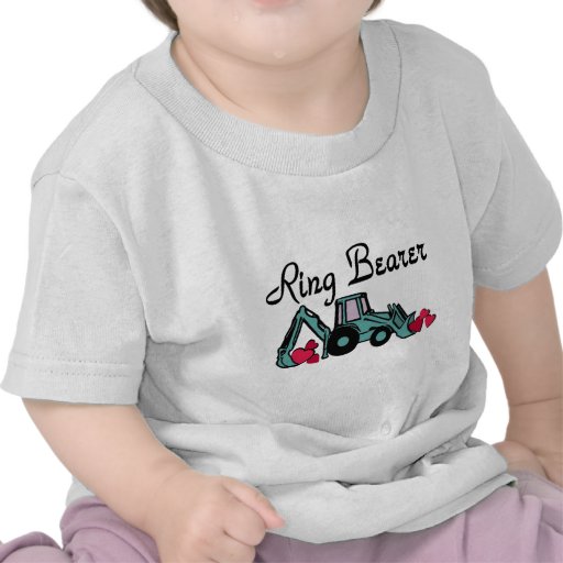 Ring Bearer Backhoe Shirts