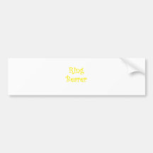 Ring Bearer Bumper Sticker