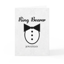 Ring Bearer Greeting Cards