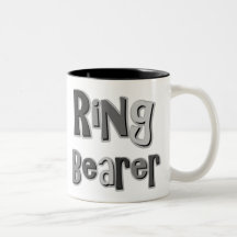Ring Bearer Grey Coffee Mugs