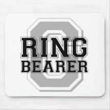 Ring Bearer Groom Cheer Mouse Pad