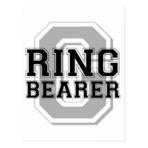 Ring Bearer Groom Cheer Post Cards