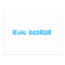 Ring Bearer Post Cards