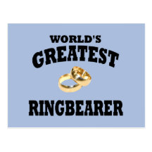 Ring bearer postcards